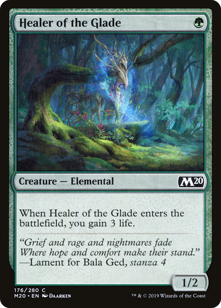 Healer of the Glade (M20-176)  Foil