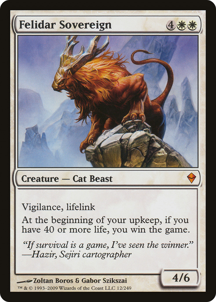 Felidar Sovereign (ZEN-012)  Foil