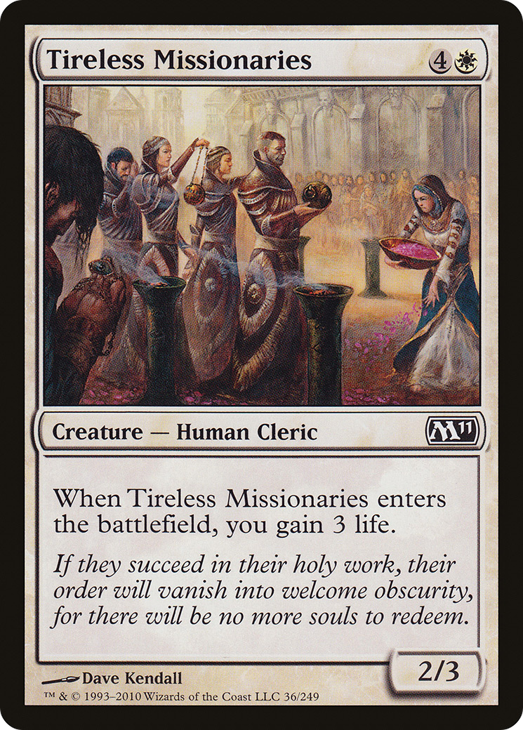 Tireless Missionaries (M11-036)