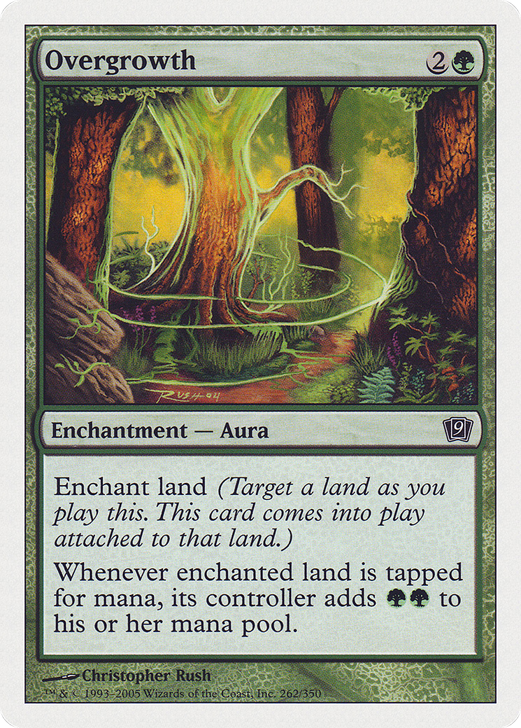 Overgrowth (9ED-262)  Foil