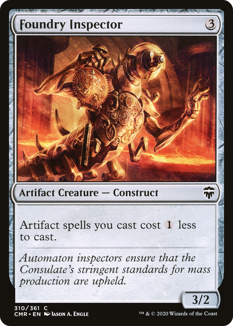 Foundry Inspector (CMR-310)  Foil