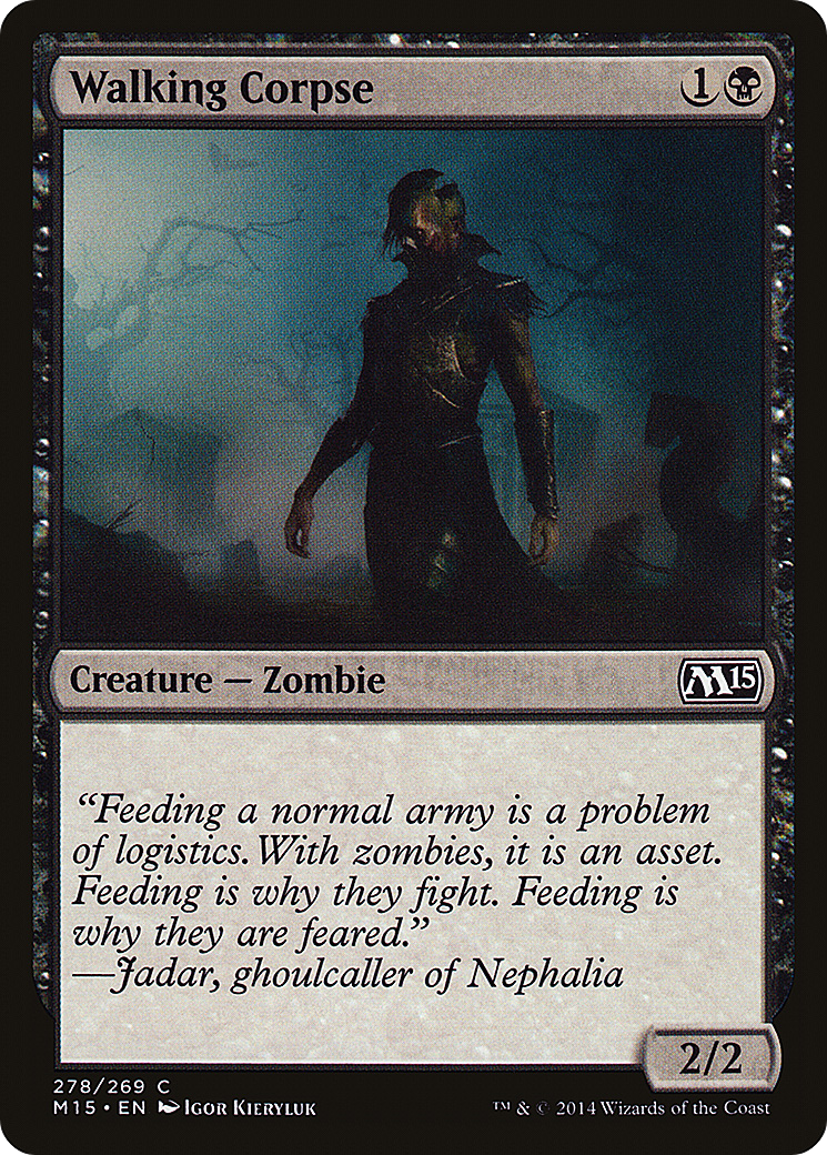Walking Corpse (M15-278)  Foil