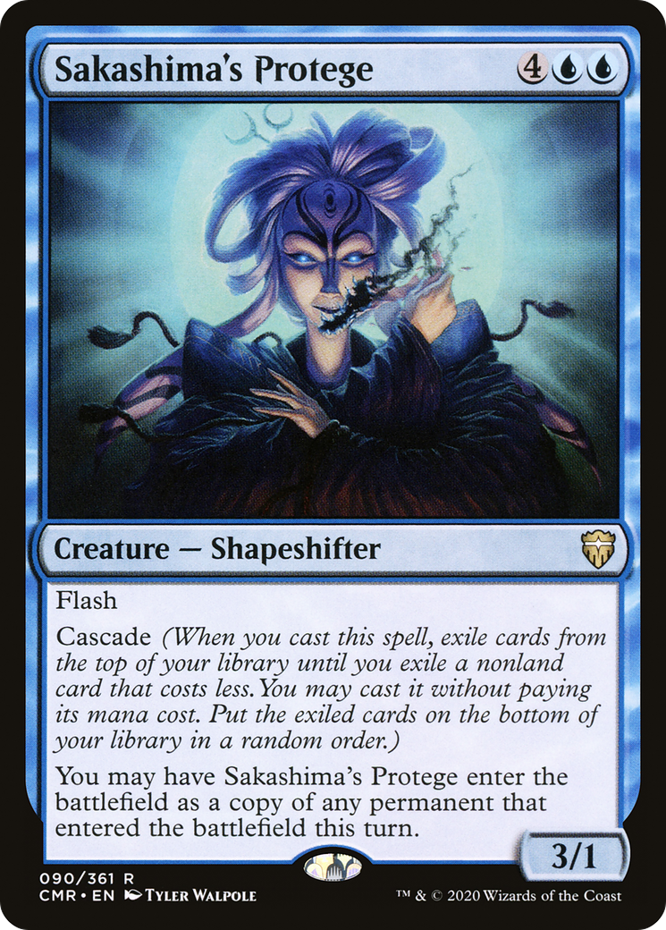 Sakashima's Protege (CMR-090)  Foil