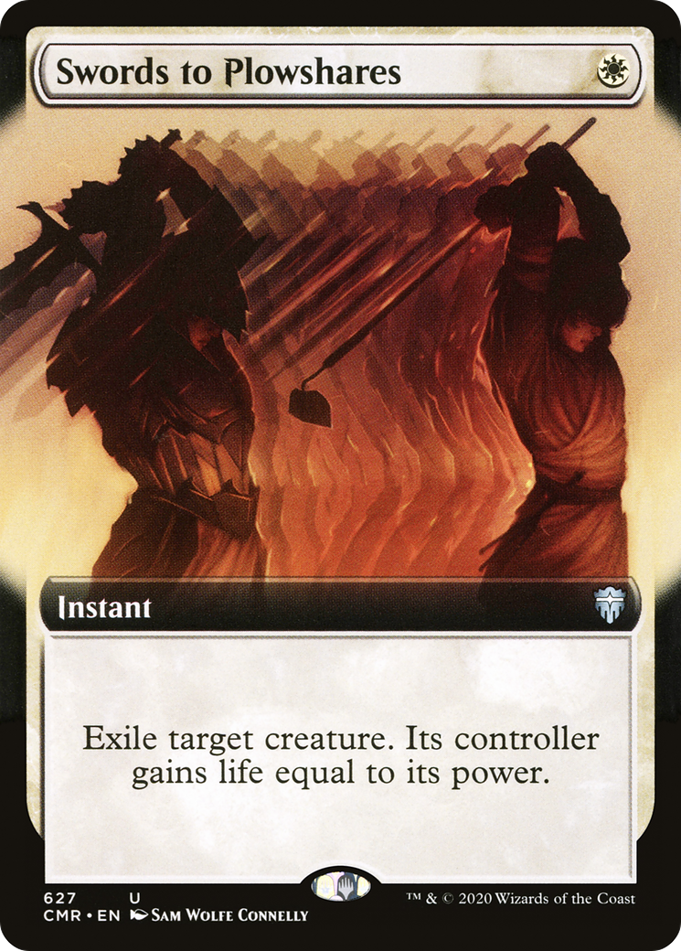 Swords to Plowshares (Extended Art) (CMR-627)  Foil