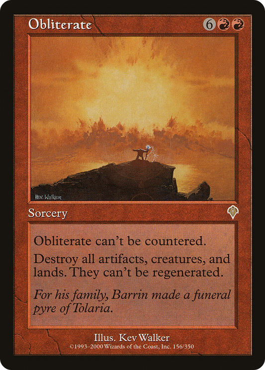 Obliterate (INV-156)  Foil