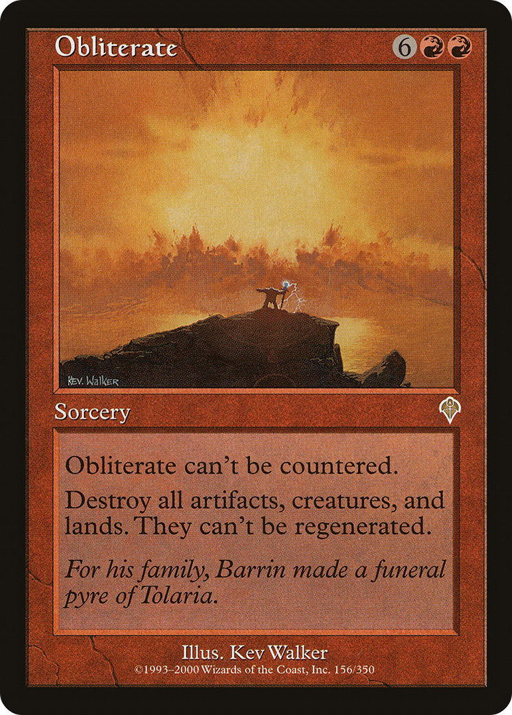 Obliterate (INV-156)