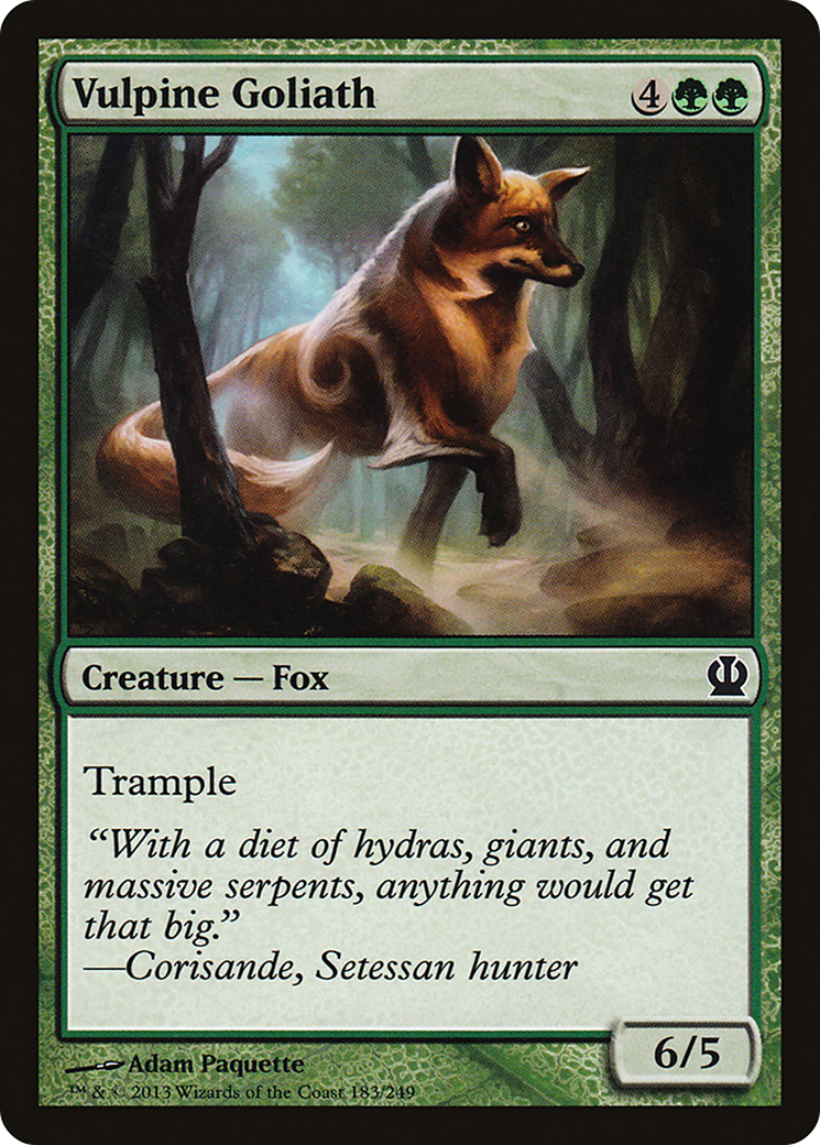 Vulpine Goliath (THS-183)  Foil