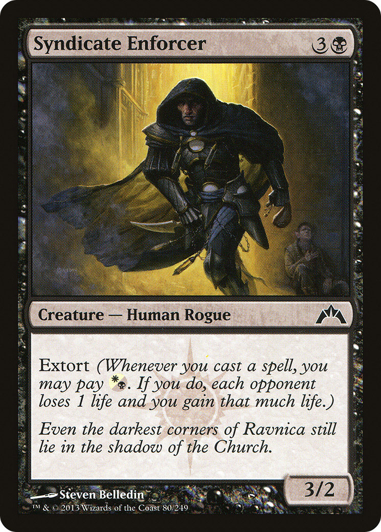 Syndicate Enforcer (GTC-080)  Foil
