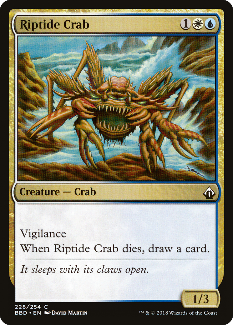 Riptide Crab (BBD-228)  Foil