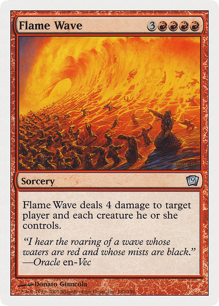 Flame Wave (9ED-182)  Foil