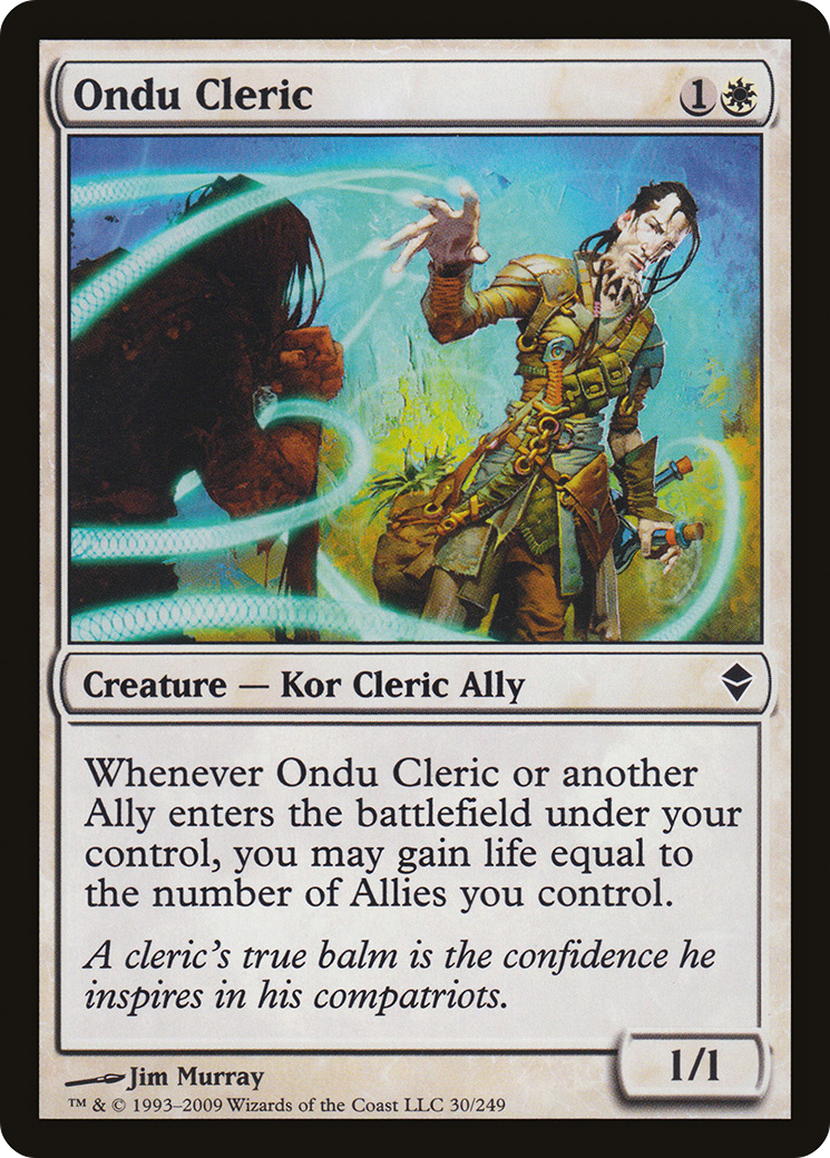 Ondu Cleric (ZEN-030)  Foil