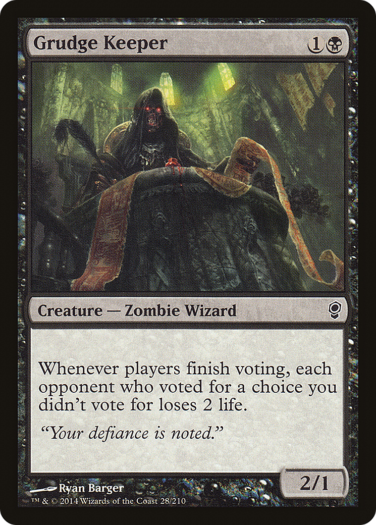 Grudge Keeper (CNS-028)  Foil