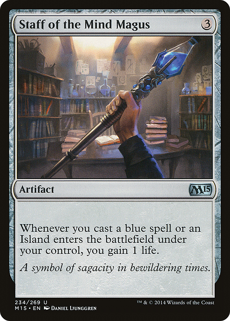 Staff of the Mind Magus (M15-234)  Foil