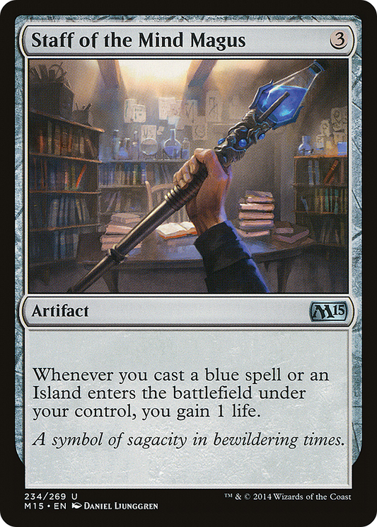 Staff of the Mind Magus (M15-234)  Foil