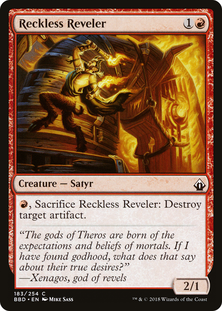 Reckless Reveler (BBD-183)  Foil