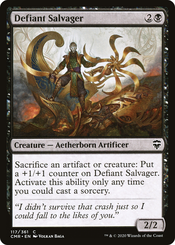 Defiant Salvager (CMR-117)  Foil