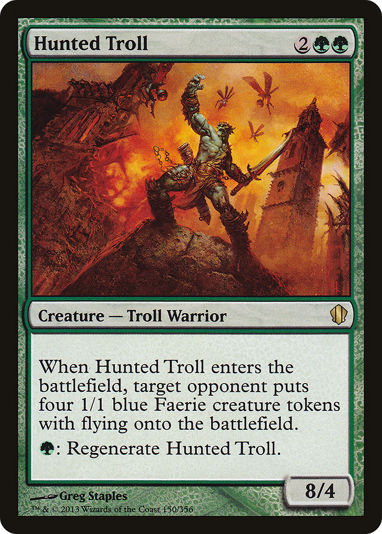 Hunted Troll (C13-150)