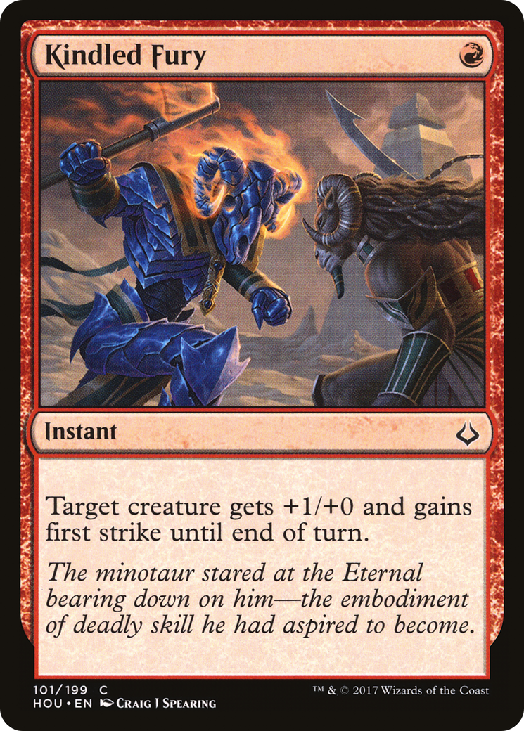 Kindled Fury (HOU-101)