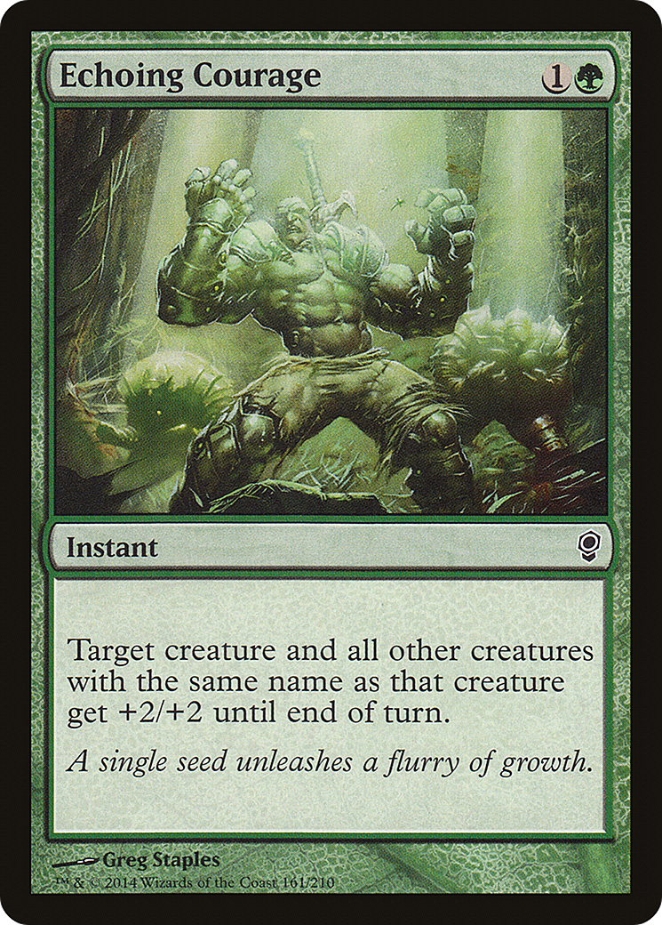 Echoing Courage (CNS-161)  Foil