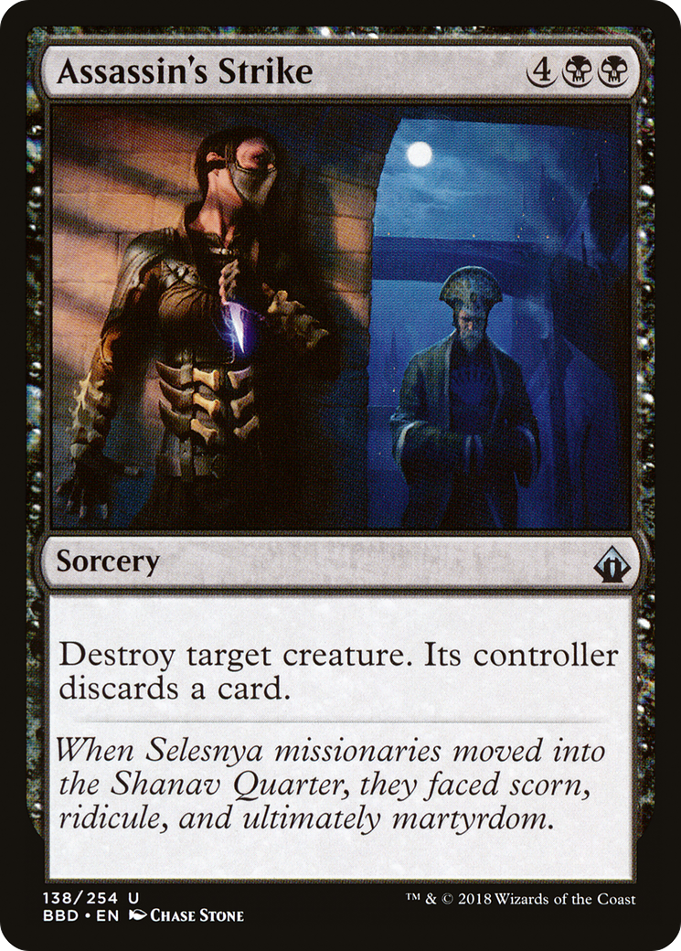 Assassin's Strike (BBD-138)  Foil