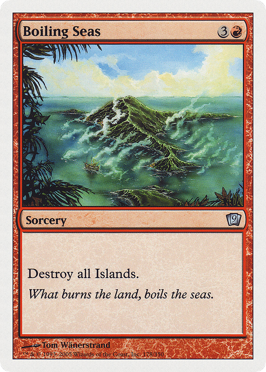 Boiling Seas (9ED-178)  Foil