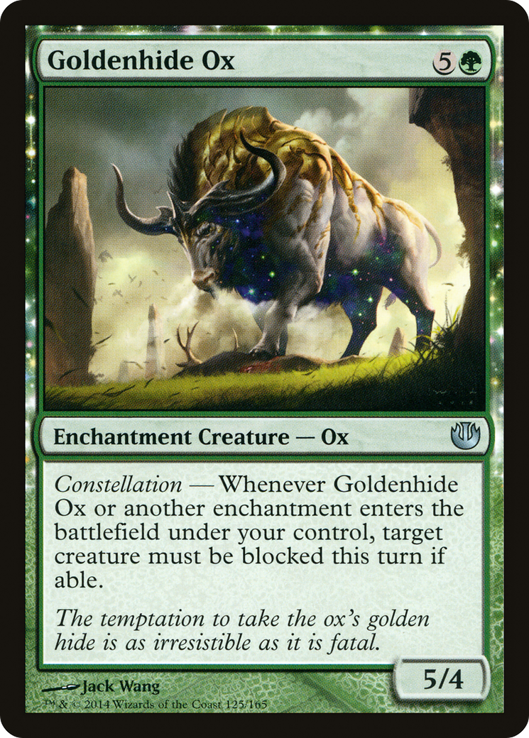 Goldenhide Ox (JOU-125)  Foil