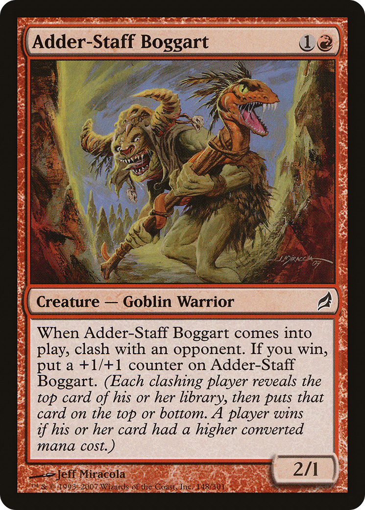 Adder-Staff Boggart (LRW-148)