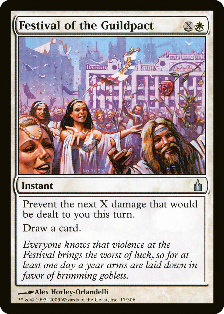 Festival of the Guildpact (RAV-017)  Foil