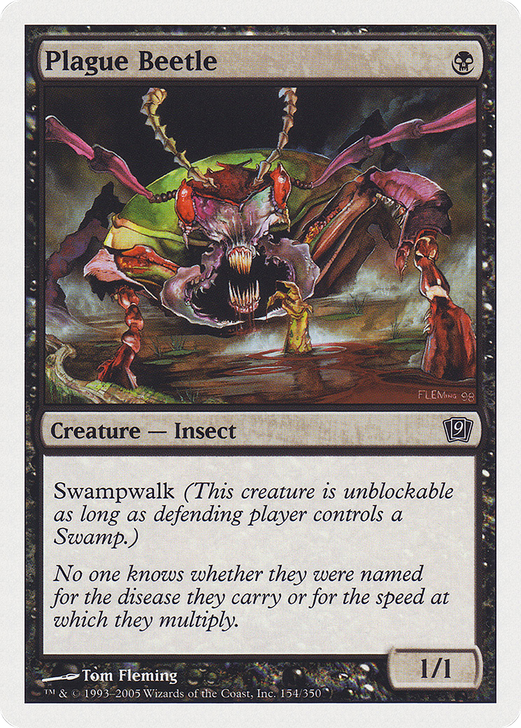 Plague Beetle (9ED-154)  Foil