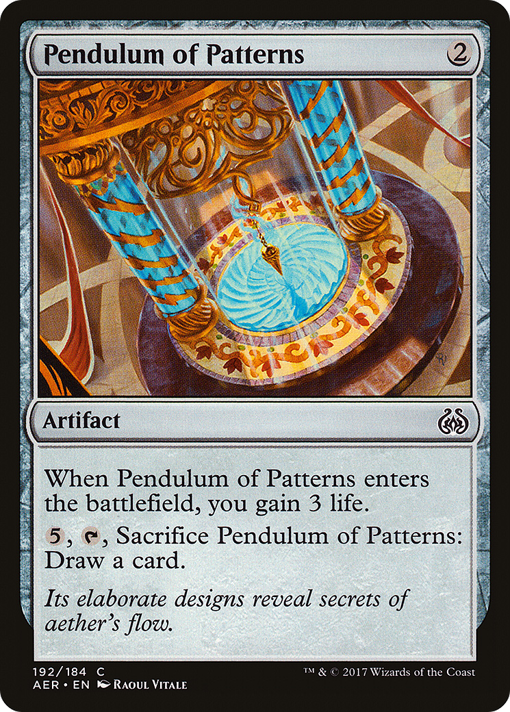 Pendulum of Patterns (AER-192)  Foil