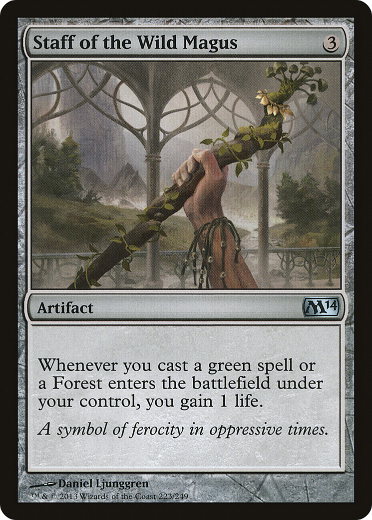 Staff of the Wild Magus (M14-223)