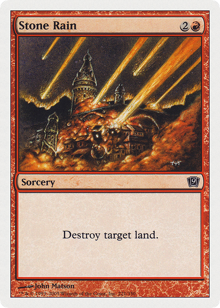 Stone Rain (9ED-221)  Foil