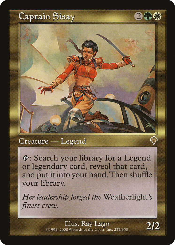Captain Sisay (INV-237)  Foil