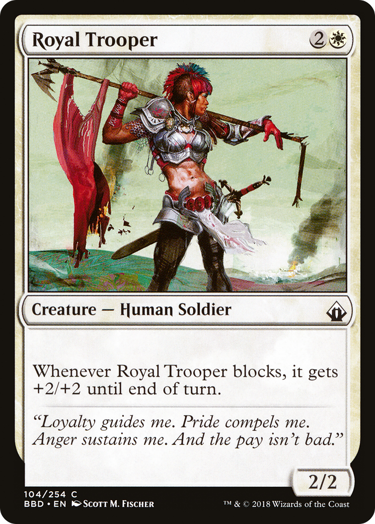 Royal Trooper (BBD-104)  Foil