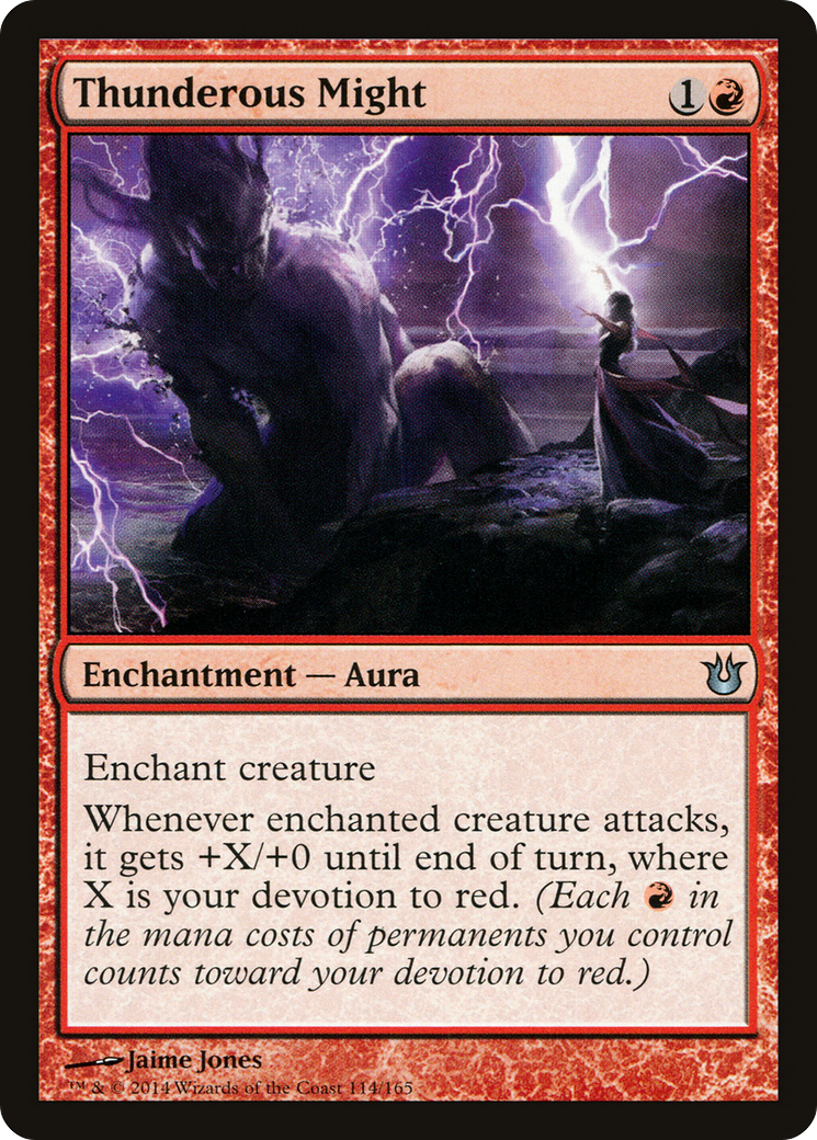 Thunderous Might (BNG-114)  Foil
