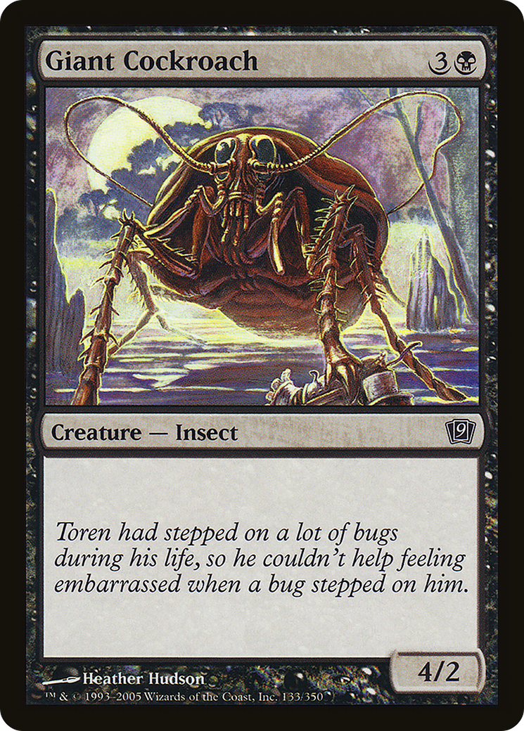 Giant Cockroach (9ED-133)  Foil