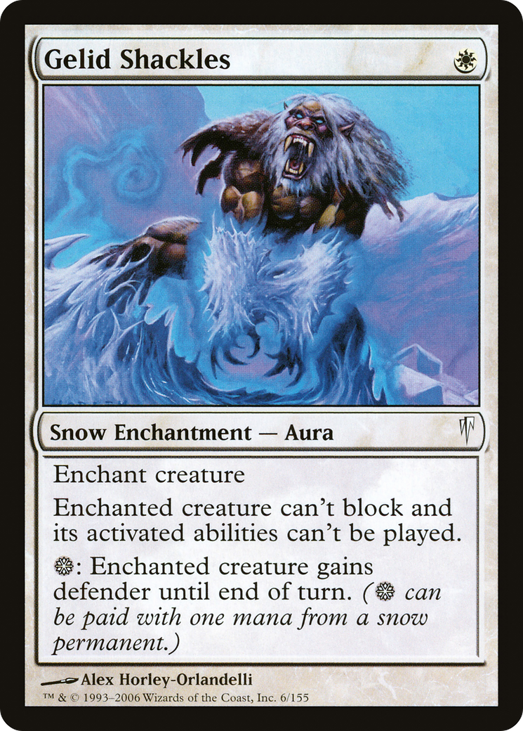 Gelid Shackles (CSP-006)  Foil