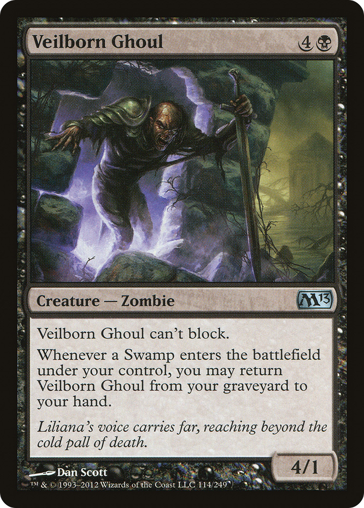 Veilborn Ghoul (M13-114)  Foil