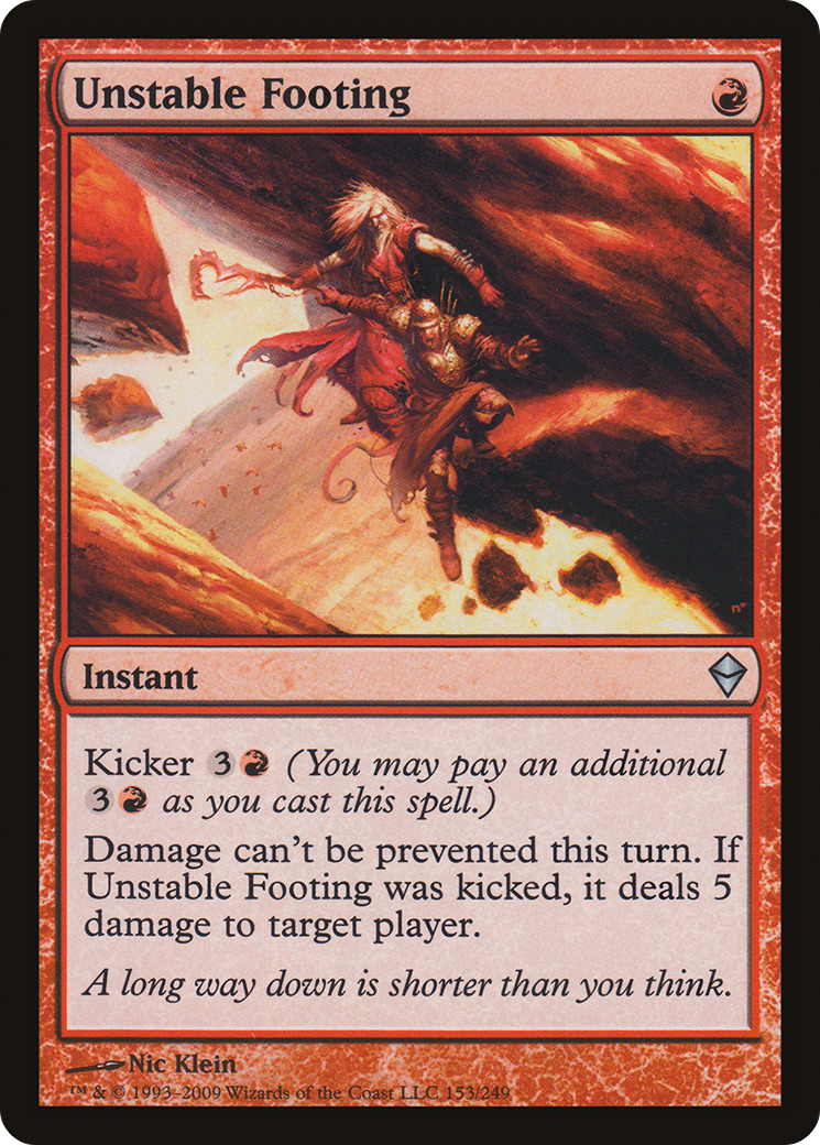Unstable Footing (ZEN-153)
