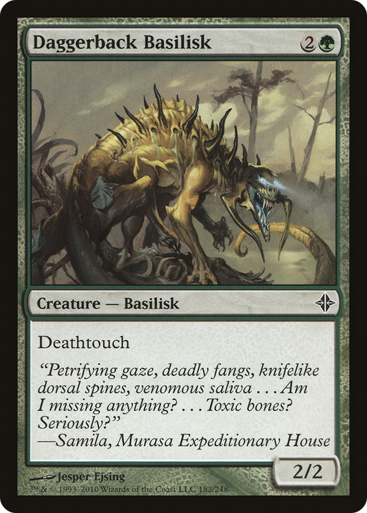 Daggerback Basilisk (ROE-182)  Foil