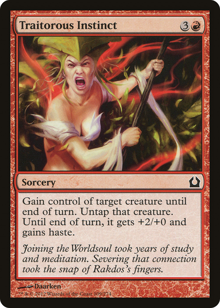 Traitorous Instinct (RTR-109)