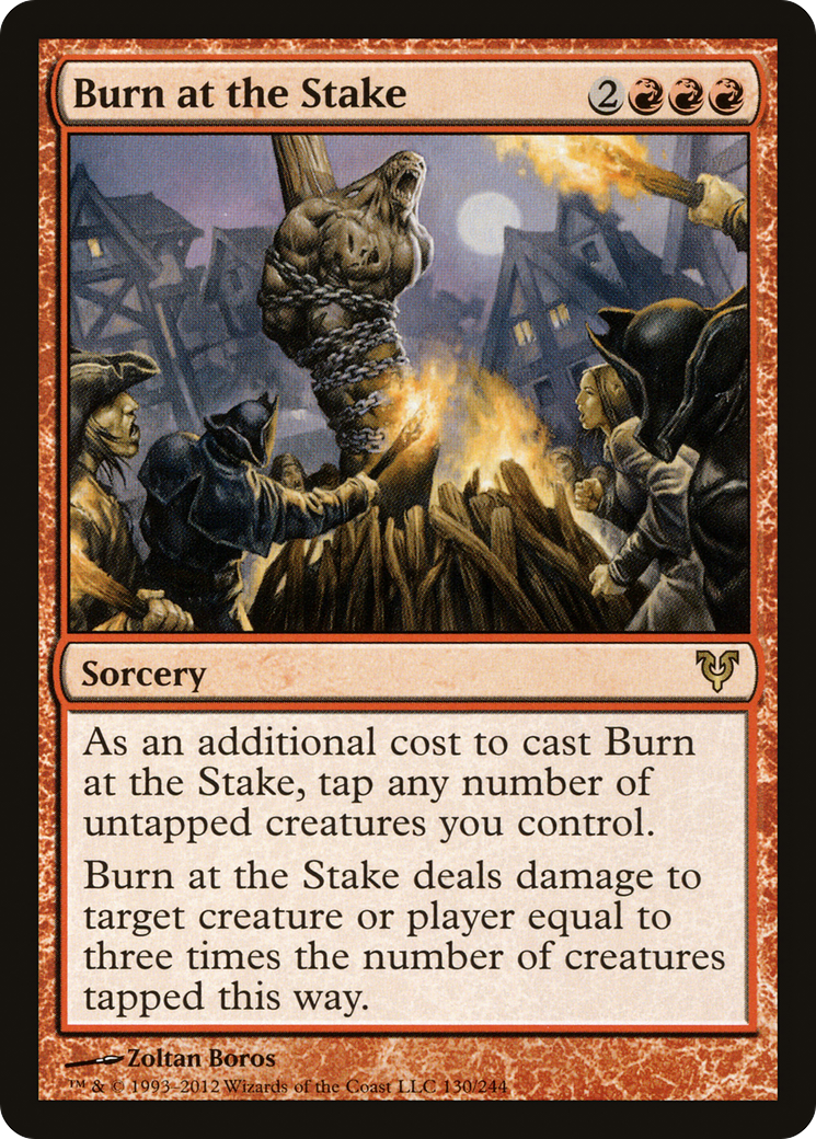 Burn at the Stake (AVR-130)