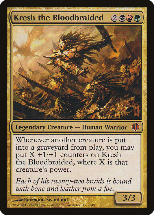 Kresh the Bloodbraided (ALA-178)  Foil