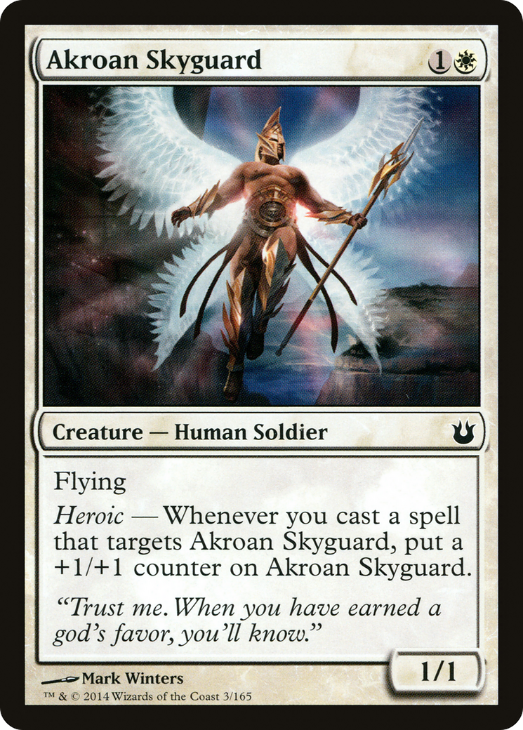 Akroan Skyguard (BNG-003)  Foil