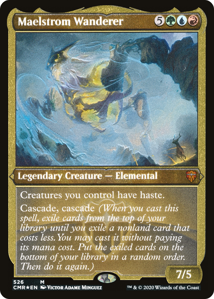 Maelstrom Wanderer (Foil Etched) (CMR-526)  Foil