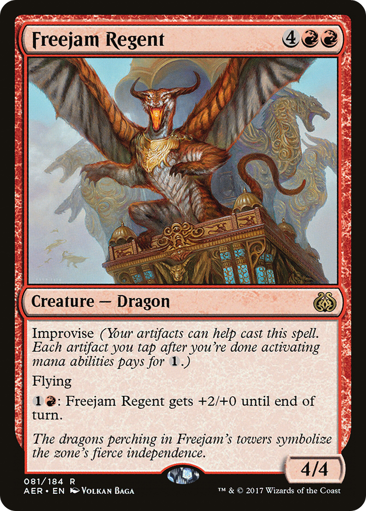 Freejam Regent (AER-081)  Foil