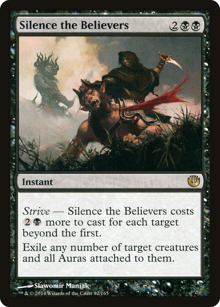 Silence the Believers (JOU-082)  Foil
