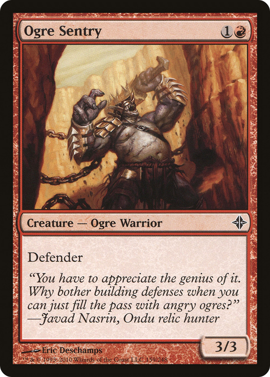 Ogre Sentry (ROE-159)  Foil
