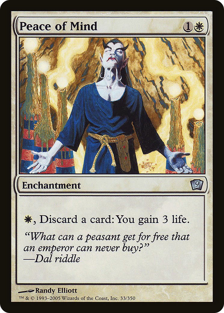 Peace of Mind (9ED-033)
