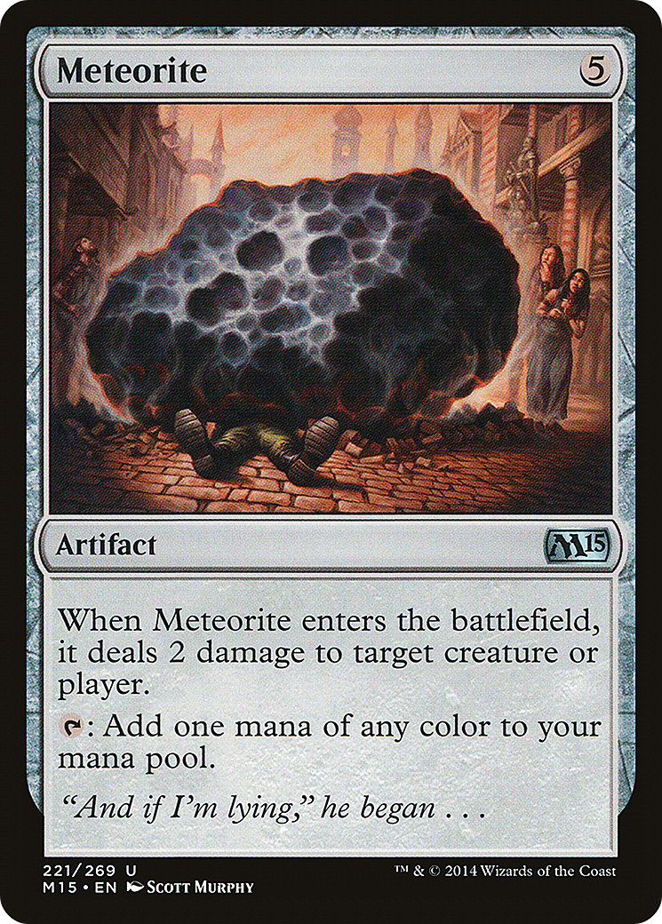 Meteorite (M15-221)  Foil